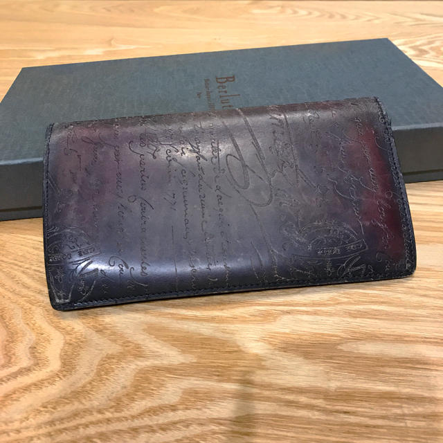 卸売 Berluti ベルルッティ 長財布 コインケースあり 正規品 本物