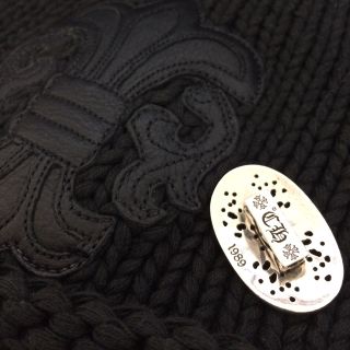 クロムハーツ(Chrome Hearts)の中古 希少❗️インボイス付 CHROME HEARTS オーバルクロス ヘアゴム(ブレスレット)