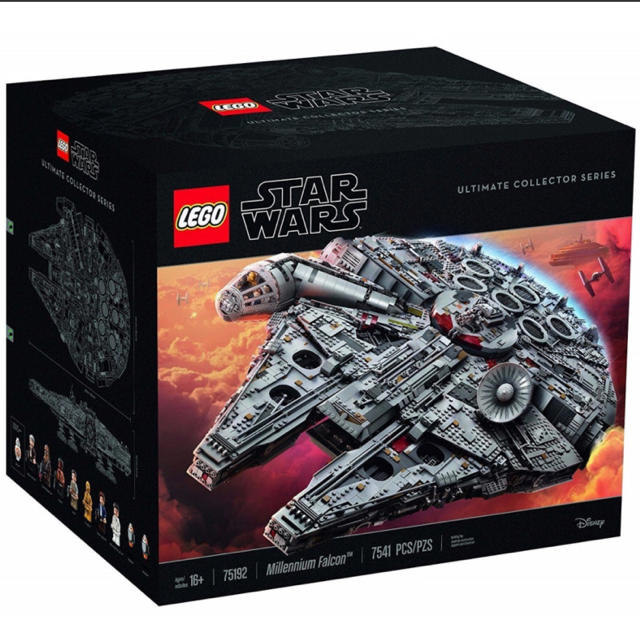 Lego(レゴ)のLEGO 75192 スターウォーズ ミレニアムファルコン 新品未開封 エンタメ/ホビーのおもちゃ/ぬいぐるみ(模型/プラモデル)の商品写真