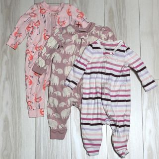 ベビーギャップ(babyGAP)の【GAP BABY】ベビーロンパース3点セット(ロンパース)