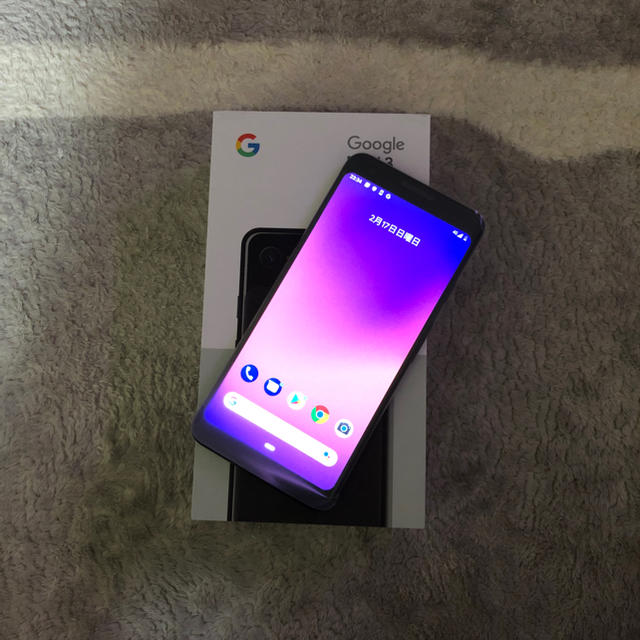 Google Pixel3  128GB  just Black 未使用