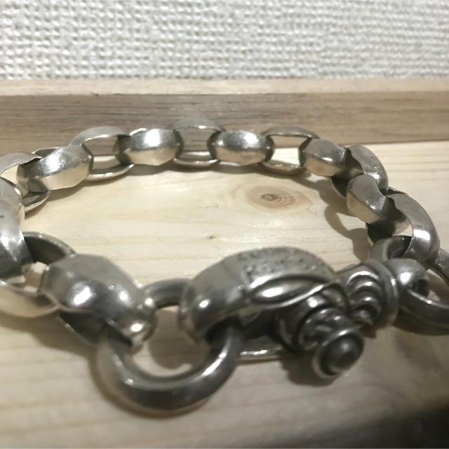 シルバーアクセサリー、ブレスレット メンズのアクセサリー(ブレスレット)の商品写真