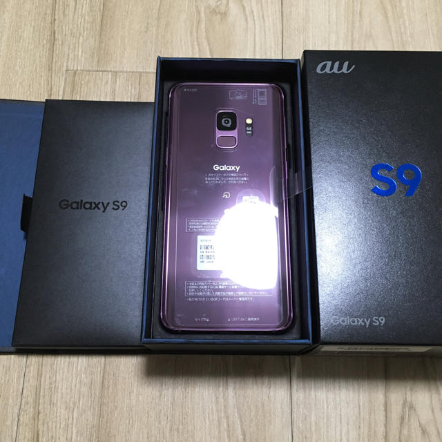 au SCV38 GALAXY S9 SIMロック解除済み au SCV38 GALAXY S9 SIMロック解除済み