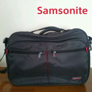 サムソナイト(Samsonite)のSamsonite  ショルダーバッグ   ダークグレー(ショルダーバッグ)