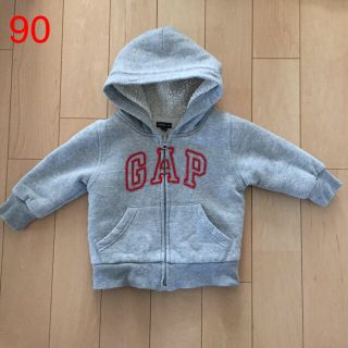 ベビーギャップ(babyGAP)の90サイズ babyGap ボアスウェットパーカー(ジャケット/上着)