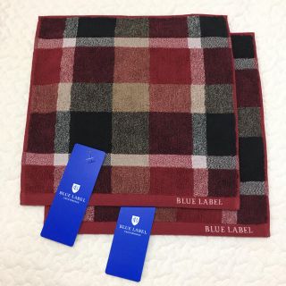 バーバリーブルーレーベル(BURBERRY BLUE LABEL)のBLUE LABEL ブルーレーベル タオルハンカチ2枚セット(ハンカチ)