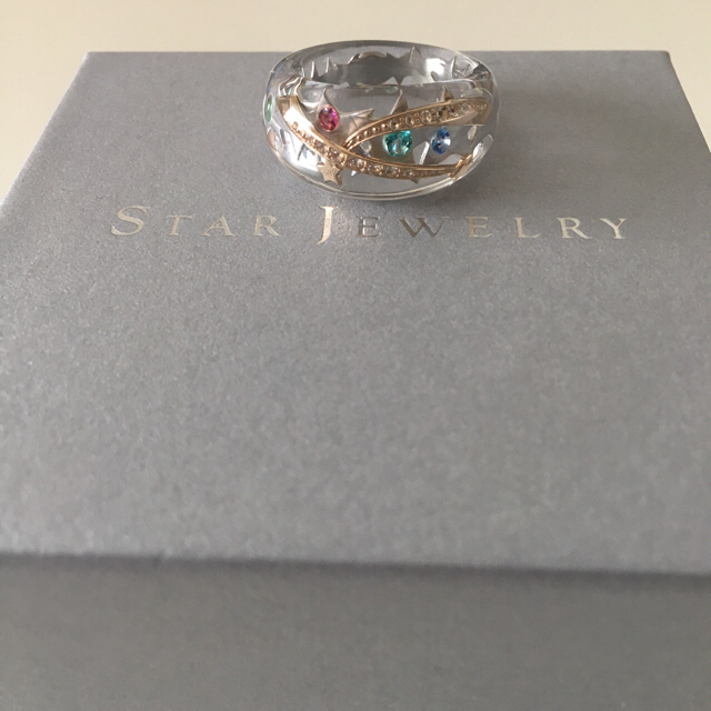 STAR JEWELRY(スタージュエリー)のスタージュエリー 限定アクリルリング#14 レディースのアクセサリー(リング(指輪))の商品写真