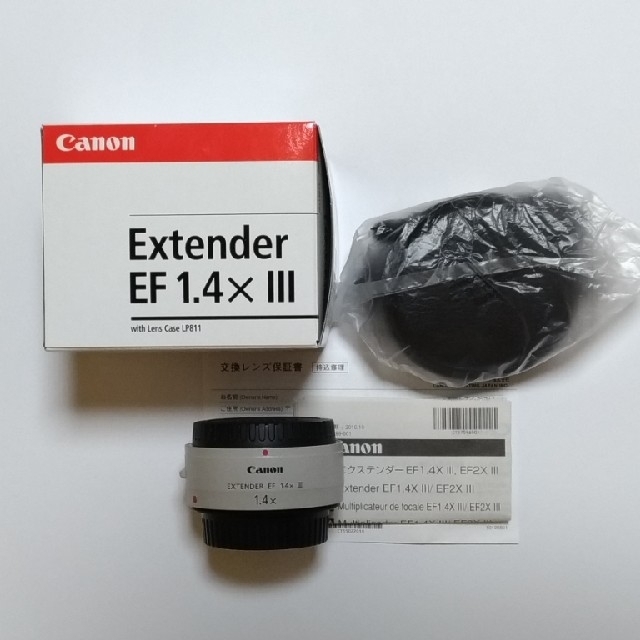 Canon(キヤノン)ののっち様専用 Canon Extender EF 1.4× Ⅲ スマホ/家電/カメラのカメラ(レンズ(単焦点))の商品写真