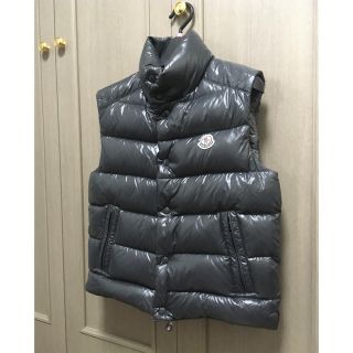 モンクレール(MONCLER)の【極美品】国内正規 モンクレール TIB ダウンベスト「0」グレー(ダウンベスト)