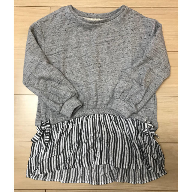 ZARA KIDS(ザラキッズ)のZARA スウェット☆キッズ キッズ/ベビー/マタニティのキッズ服女の子用(90cm~)(Tシャツ/カットソー)の商品写真