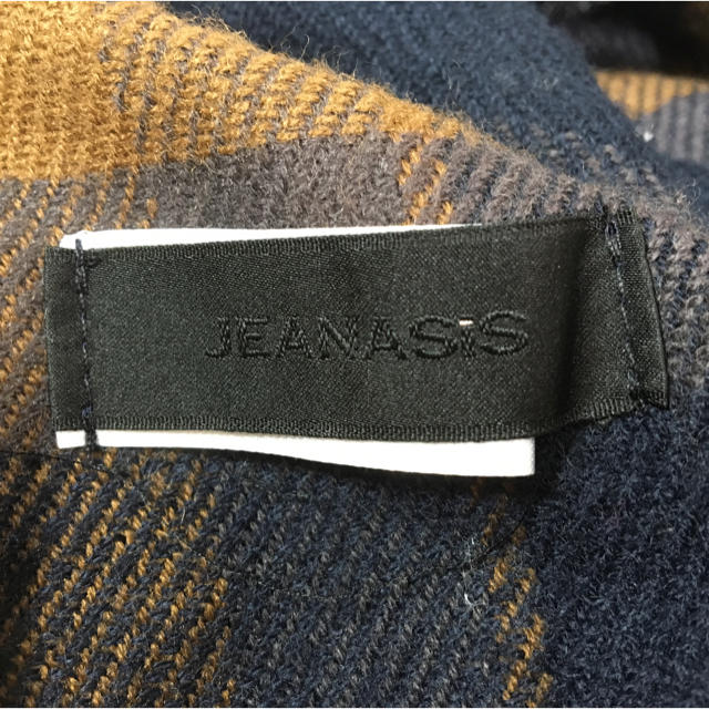 JEANASIS(ジーナシス)のJEANASIS チェックストール レディースのファッション小物(ストール/パシュミナ)の商品写真