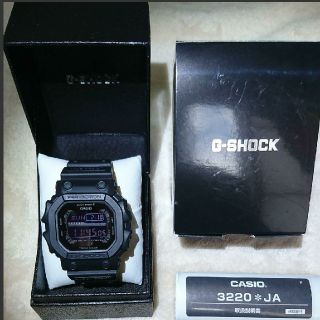 ジーショック(G-SHOCK)の最終お値下げ！！G-SHOCK GXW-56BB-1JF ソーラー(腕時計(デジタル))