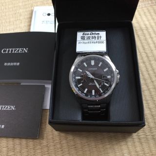 CITIZEN - 新品 CITIZEN 電波時計 パーフェックスマルチ3000 腕時計 の