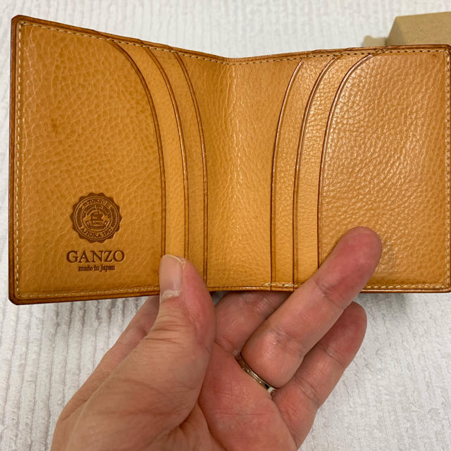 GANZO THIN BRIDLE BOX小銭入れ付きコンパクト札入れ GANZO THIN BRIDLE BOX小銭入れ付きコンパクト札入れ