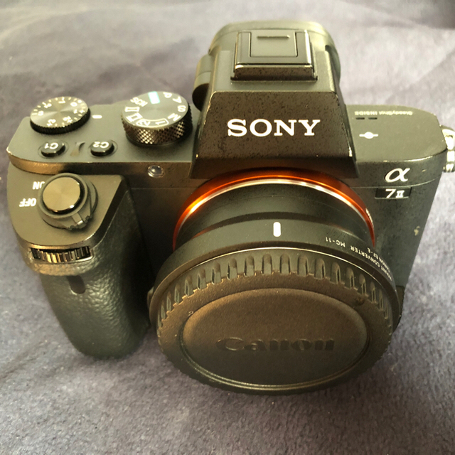 SONY(ソニー)の【中古】Sony α7ii ボディ スマホ/家電/カメラのカメラ(ミラーレス一眼)の商品写真