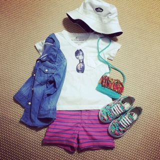 ベビーギャップ(babyGAP)のbabyGap ボーダーハーフPT(その他)