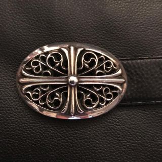 クロムハーツ(Chrome Hearts)の今日だけ値下げ！クロムハーツ オーバルクロスバックル 1インチベルト (ベルト)