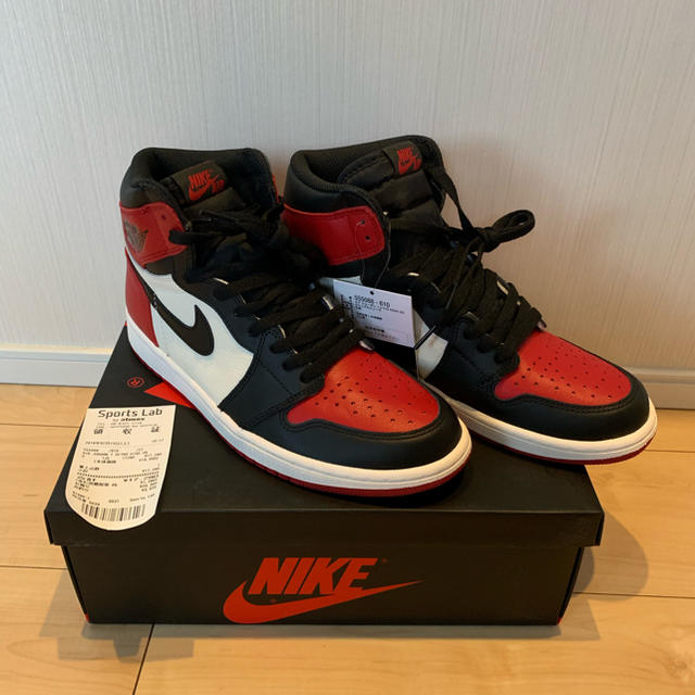 airjordan1 ブレッドトゥ 国内正規