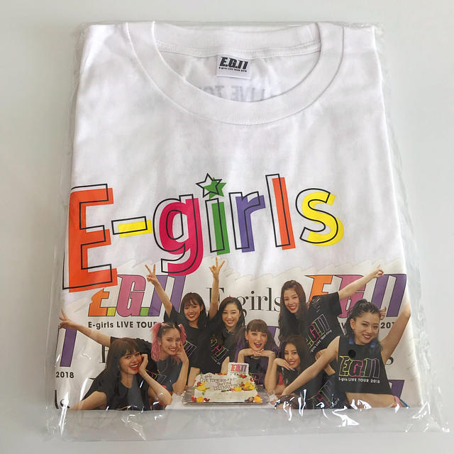 E-girls(イーガールズ)の｢新品｣E-girls ツアーTシャツ 値下げ中 エンタメ/ホビーのタレントグッズ(ミュージシャン)の商品写真