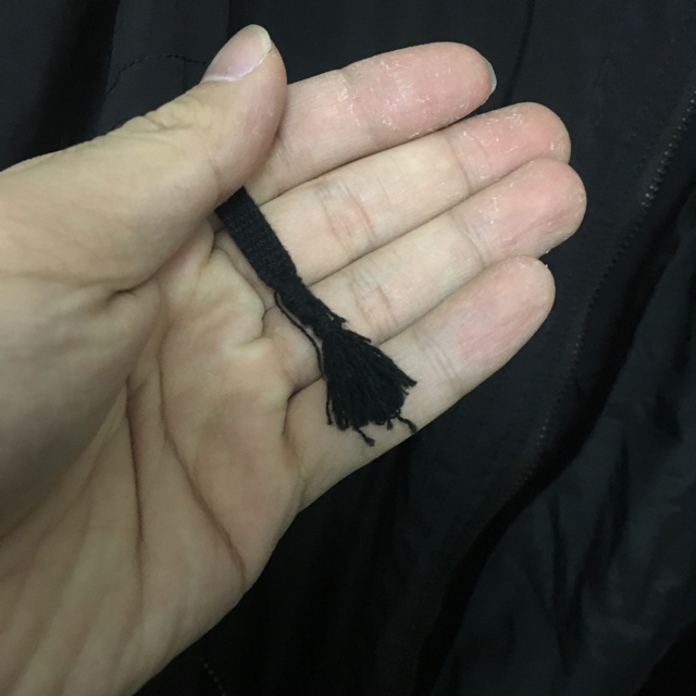 unused 16ss レースアップブルゾン
