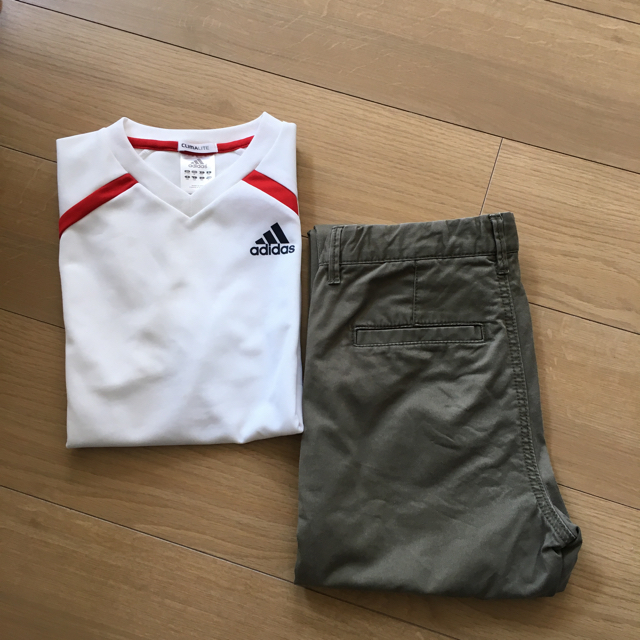 adidas(アディダス)のアディダス キッズ/ベビー/マタニティのキッズ服男の子用(90cm~)(Tシャツ/カットソー)の商品写真