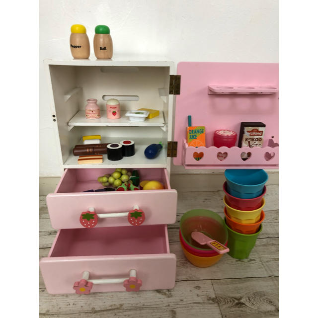 マザーガーデン 冷蔵庫 キッズ/ベビー/マタニティのおもちゃ(知育玩具)の商品写真