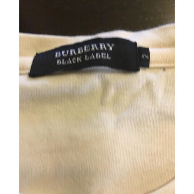 BURBERRY BLACK LABEL(バーバリーブラックレーベル)のBURBERRY  カットソー Tシャツ  半袖 メンズのトップス(Tシャツ/カットソー(半袖/袖なし))の商品写真