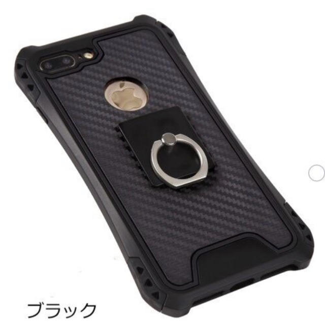 新品 iPhoneケース 耐衝撃 ブラック 黒の通販 by peach.Jr's shop｜ラクマ