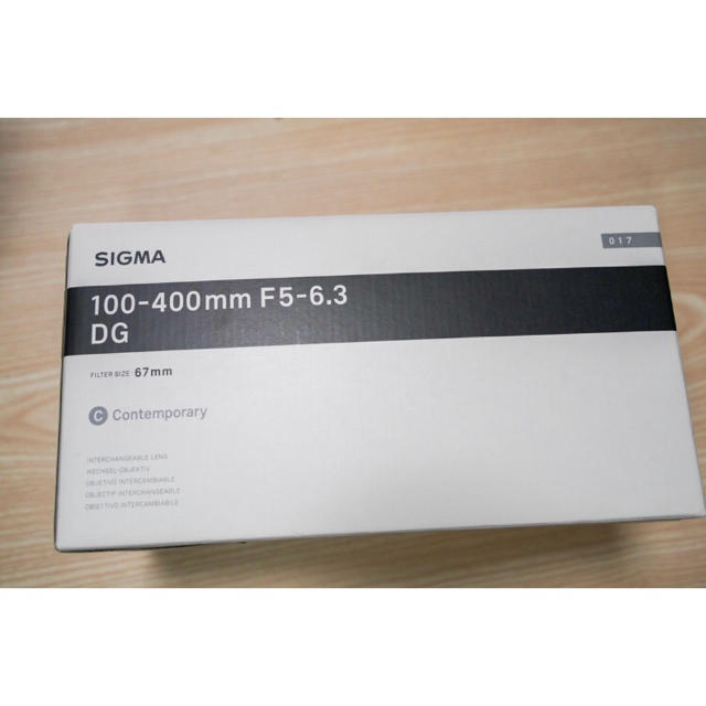特別価格 - SIGMA 100-400mm キャノン用 HSM OS DG F5-6.3 レンズ(ズーム)