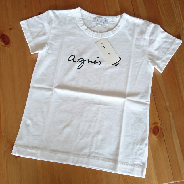 agnes b.(アニエスベー)の新品タグつき アニエス キッズ Tシャツ キッズ/ベビー/マタニティのキッズ服女の子用(90cm~)(Tシャツ/カットソー)の商品写真