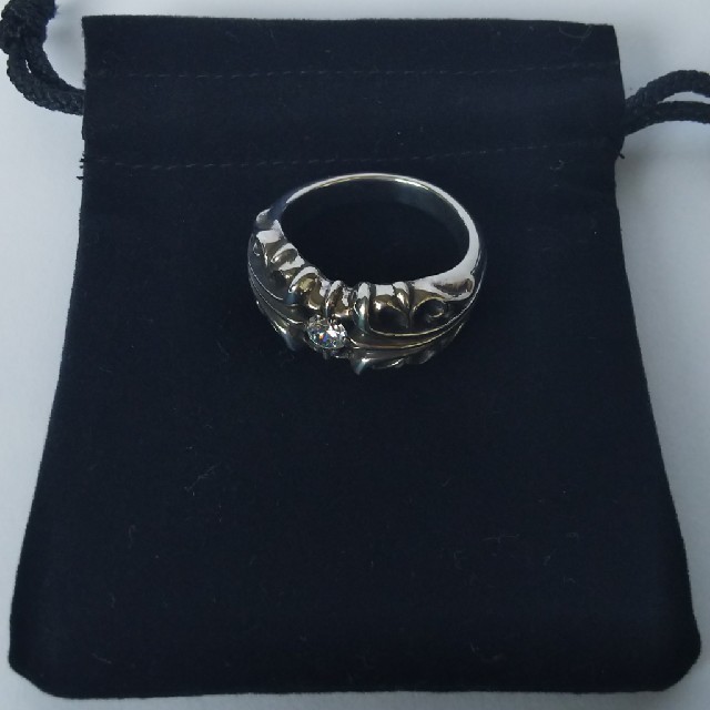 Chrome Hearts(クロムハーツ)のK&Tリング ダイヤ 28号 メンズのアクセサリー(リング(指輪))の商品写真