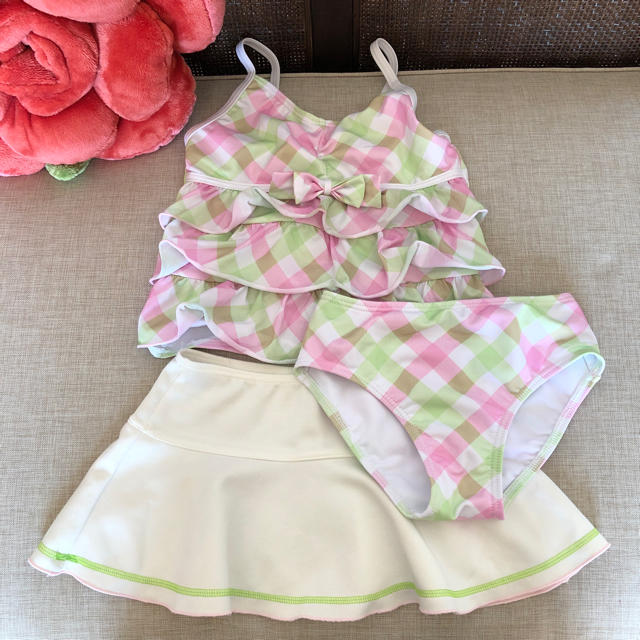 しまむら(シマムラ)の水着 キッズ/ベビー/マタニティのキッズ服女の子用(90cm~)(水着)の商品写真