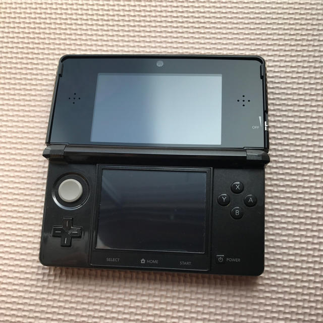 ニンテンドー3DS(ニンテンドー3DS)の任天堂 ３DSブラック エンタメ/ホビーのゲームソフト/ゲーム機本体(家庭用ゲーム機本体)の商品写真