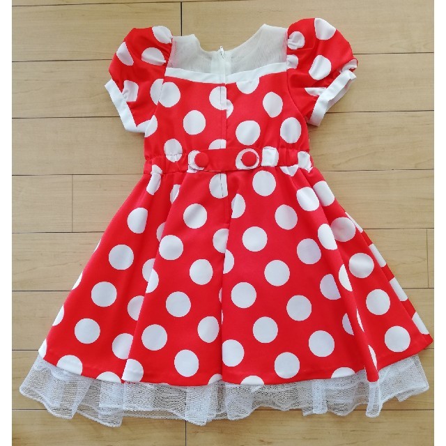 Disney(ディズニー)のミニーのドレス　120㎝ キッズ/ベビー/マタニティのキッズ服女の子用(90cm~)(ドレス/フォーマル)の商品写真