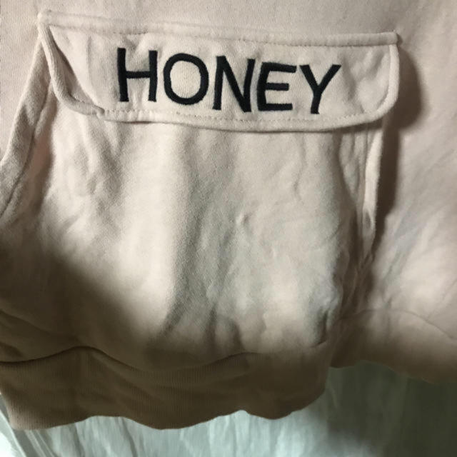 Honey Cinnamon(ハニーシナモン)のHoney Cinnamon ハーフ ジップ スウェット トレーナー   レディースのトップス(トレーナー/スウェット)の商品写真