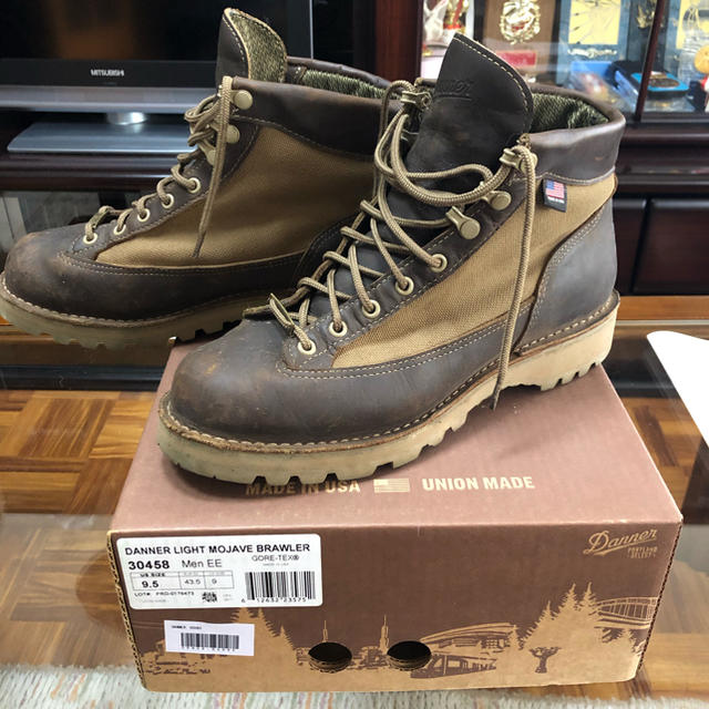DANNER LIGHT ダナーライト　MADE in  USA 8D