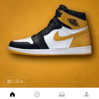 ナイキ(NIKE)のJordan 1 yellow ochre(スニーカー)