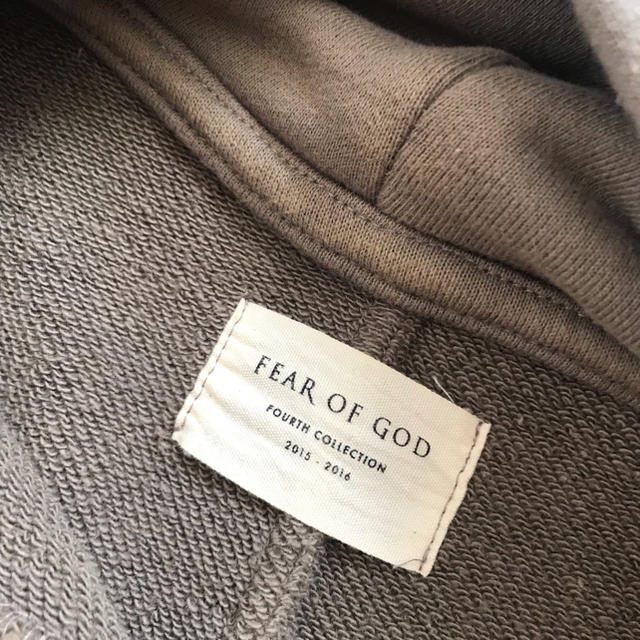 FEAR OF GOD - fear of god 4th everyday hoodie god greyの通販 by ...