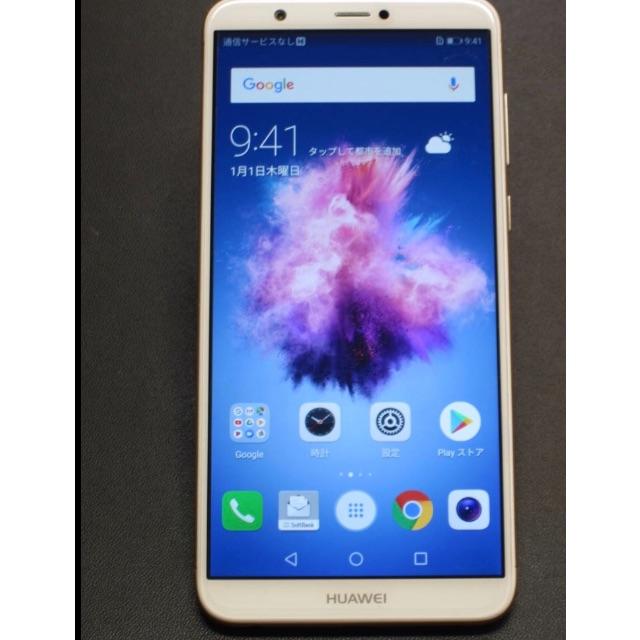 特価【新品未使用】 SoftBank HUAWEI nova liteゴールド