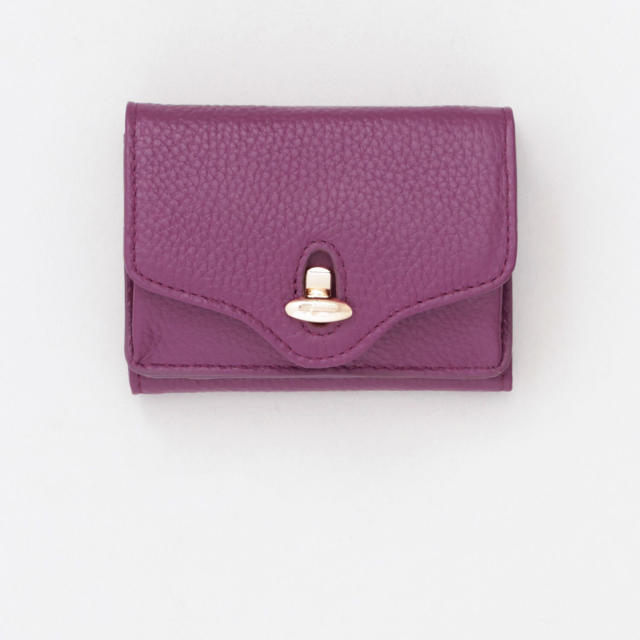 BEAUTY&YOUTH UNITED ARROWS(ビューティアンドユースユナイテッドアローズ)のHASHIBAMI MINI WALLET ミニウォレット 財布 パープル レディースのファッション小物(財布)の商品写真