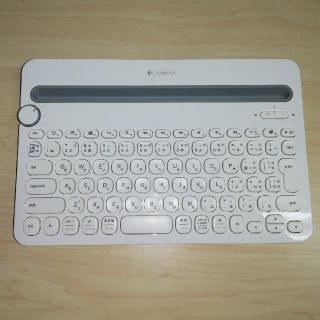ロジクール Bluetooth ワイヤレスキーボード K480 白(その他)