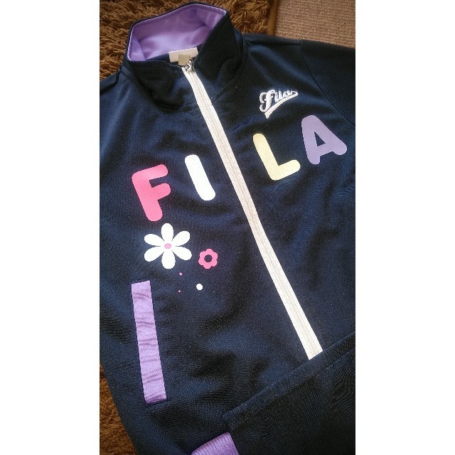 FILA(フィラ)のFILA　ジャージ上下120 キッズ/ベビー/マタニティのキッズ服女の子用(90cm~)(その他)の商品写真