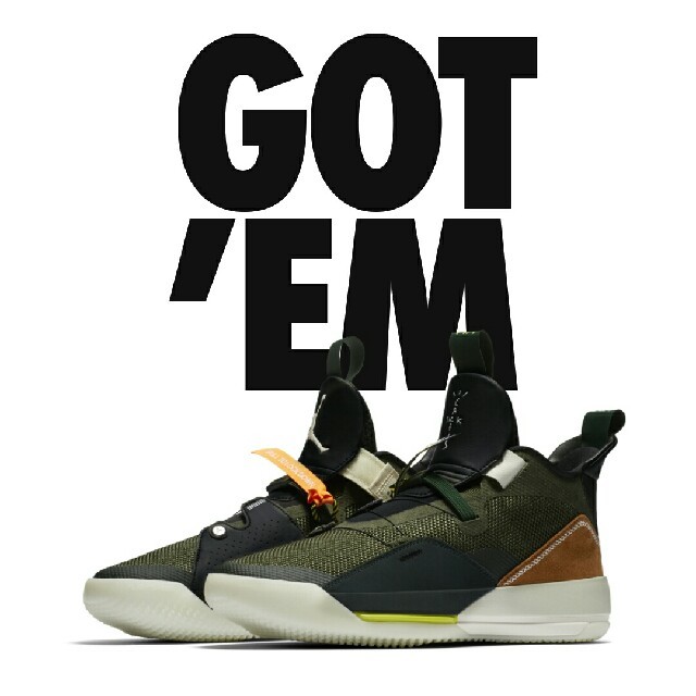 TRAVIS SCOTT NIKE AIR JORDAN XXXIII 33