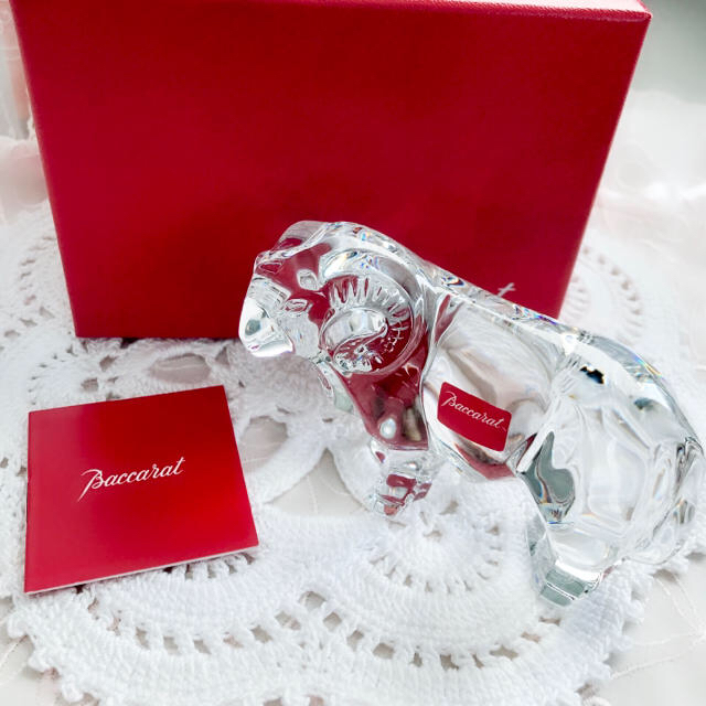 Baccarat - バカラ 干支 羊 ヒツジ ひつじ Baccarat 置物 フィギュリン Baccarat - バカラ 干支 羊 ヒツジ ひつじ Baccarat 置物 フィギュリン