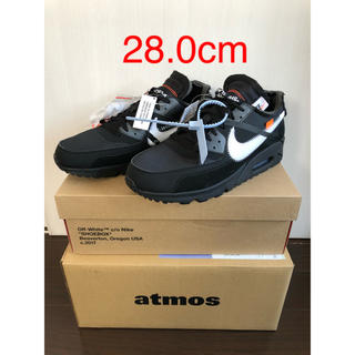 オフホワイト(OFF-WHITE)のNIKE THE10 AIRMAX 90 28.0cm エアマックス90 黒(スニーカー)