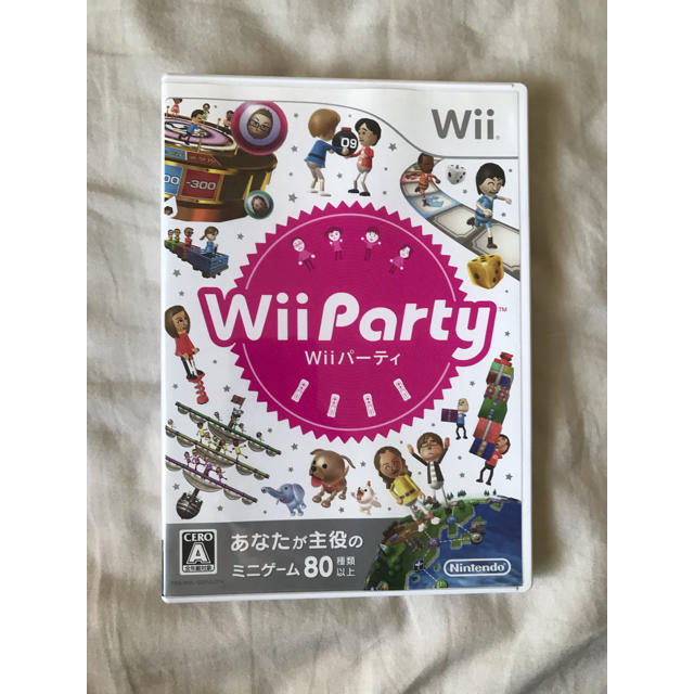 Wii(ウィー)のWii Party エンタメ/ホビーのゲームソフト/ゲーム機本体(家庭用ゲームソフト)の商品写真