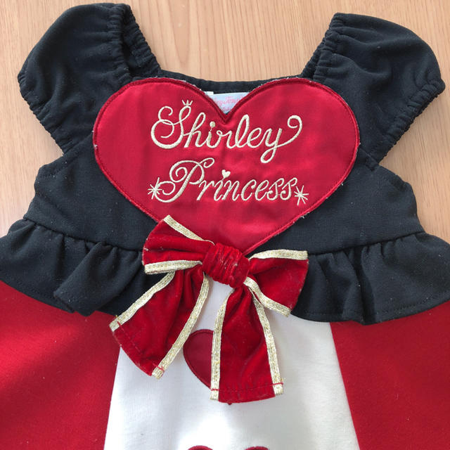 Shirley Temple(シャーリーテンプル)のシャーリーテンプル ハートの女王 キッズ/ベビー/マタニティのベビー服(~85cm)(ワンピース)の商品写真