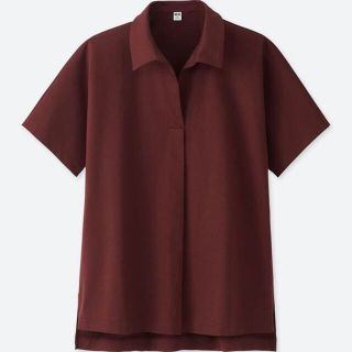 ユニクロ(UNIQLO)の【ぽちゃっこ様専用】オーバーサイズスキッパーポロシャツ&フランネルチェックシャツ(シャツ/ブラウス(半袖/袖なし))