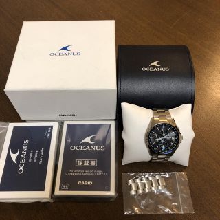 カシオ(CASIO)のカシオ オシアナス  OCEANUS OCW-T2600-1AJF(腕時計(アナログ))