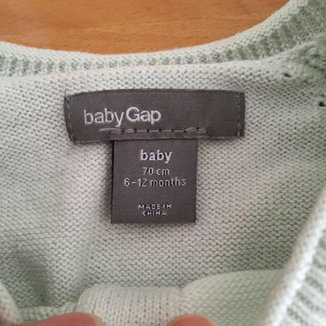 babyGAP(ベビーギャップ)のbabyGAPカーディガン 70 キッズ/ベビー/マタニティのキッズ服女の子用(90cm~)(その他)の商品写真